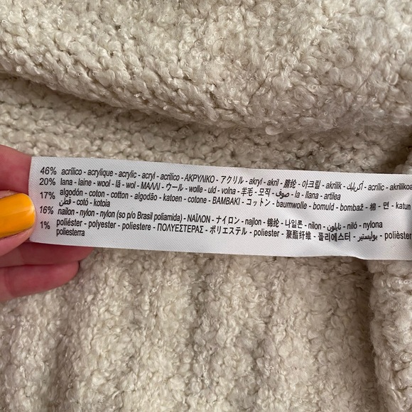 ZARA Wool and Cotton Sweater - Picture 7 of 7